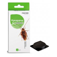Экологичное средство для уничтожения всех видов тараканов "Кукарача ЭКО Приманка", 4х1,5 г