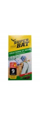 Пластины от моли  хвоя  9 шт+2 крючка   "Super bat"