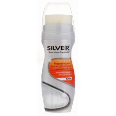 Жидкая крем - краска  для  обуви   "Silver" (белый)