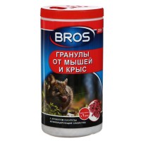 Гранулы от крыс и мышей BROS  250г