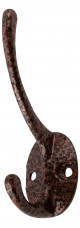 Крючок вешалка - №24  металл ( бронзо)