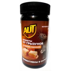 Брикеты от грызунов со вкусом карамели 35 доз  AUT