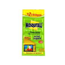 Пластины от комаров "Москитол актив защита"