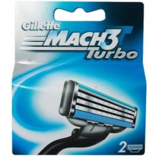 GILLETTE MACH3 Turbo  2шт