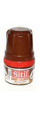 Крем для обуви коричневый "Sitil"