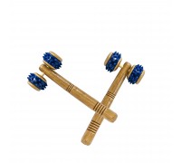 Массажер деревянный на колесиках R-043